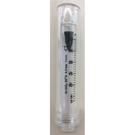 Mengenmesser-Flowmeter-Schauglas