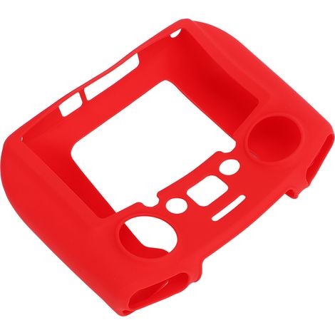 Étui en silicone rouge résistant aux rayures et à la poussière pour télécommande de drone DJI Mini 3 Pro