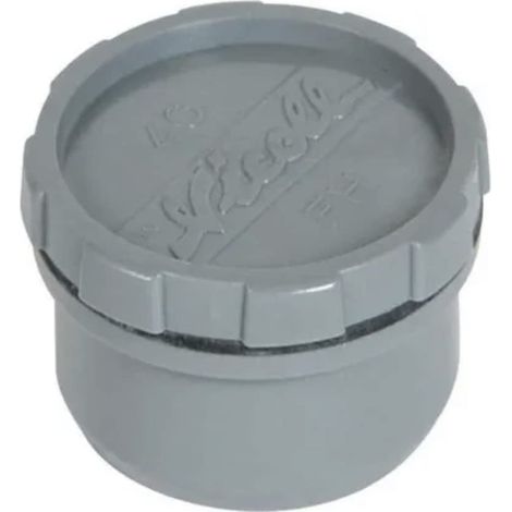 cyclingcolors tappo PVC per tubo scarico acqua plastica avvitare raccordo terminale incollare 40mm
