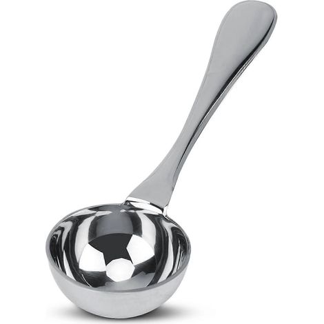 Cuillère doseuse à café de 15 ml, en acier inoxydable avec long manche, idéale pour le café moulu. (1/4)