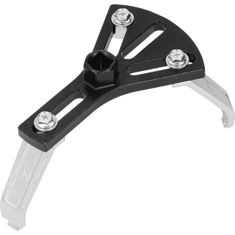 Kit d'outils pour le démontage de la pompe à carburant : clé universelle réglable pour bague de verrouillage de réservoir, en forme d'éventail, à 3 griffes, plage de serrage de 135 à 185 mm (1/5)