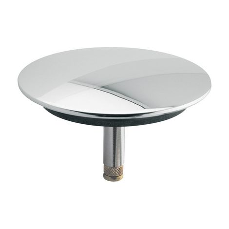 TAPPO SALTERELLO IN OTTONE CROMATO PER COLONNA VASCA- Diam. 70- DH- pezzi 1