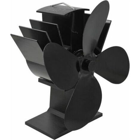 Ventilatore termodinamico a 4 pale per caminetto e stufa, accessorio ecologico ed efficiente. (1/5)