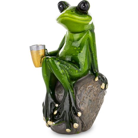 Froschfigur, Tierfiguren, grün, 10,5 x 5 x 6 (1/5)