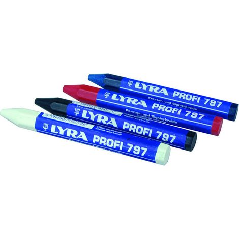 Gessetto Professionale A Base Olio (797) - bianco - 12 pz