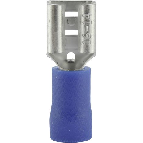 Vogt Verbindungstechnik 3906S-1 Flachsteckhülse Steckbreite: 6.3 mm Steckdicke: 0.8 mm 180 ° Teilis (1/2)