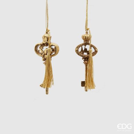 EDG Decorazione Chiave Poly H13  2 Pezzi Assortiti