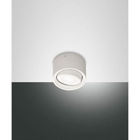 ANZIO LUCE SPOT BIANCA 3000K 630LM 6W IN ALLUMINIO IP20 (1/2)
