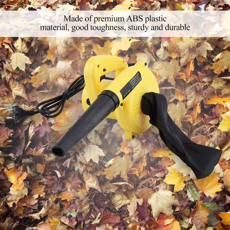 Souffleur d'air électrique 220V 800W portable, nettoyeur anti-poussière pour ordinateur et voiture, aspirateur à main avec prise UE (1/5)