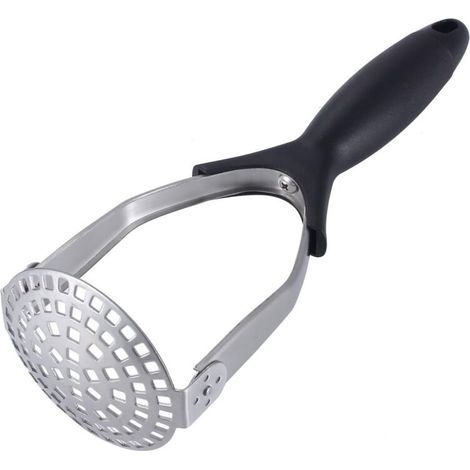 Schiacciapatate, schiacciapatate in acciaio inox, pressa manuale per verdure e pressa per patate (1/5)