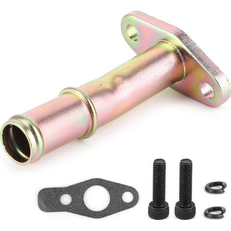 Kit de tuyau de retour d'huile turbo en acier inoxydable compatible avec Mitsubishi TD02 TF035 TD04 TD05 TD06 KKK K03 (1/5)