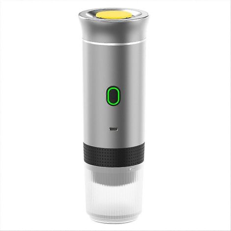 Machine à expresso portable, mini machine à café de voyage, machine à café de voiture rechargeable et auto-chauffante, petite machine à expresso (1/5)