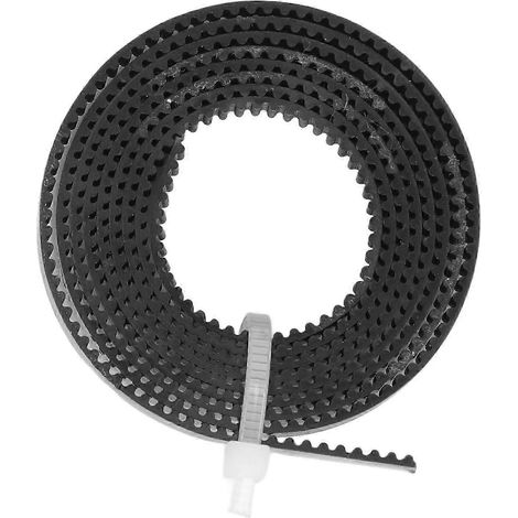 Courroie dentée imprimante 3D, 5 mètres, 6 mm, caoutchouc souple, silencieuse, résistante à l'usure, stable, pour Ender 3, courroie de transmission flexible, longue durée, remplacement fiable (1/5)