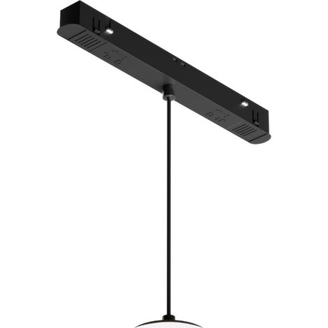 Suspension rail boule verre noir LED 6W LUNA Maytoni (1/5)