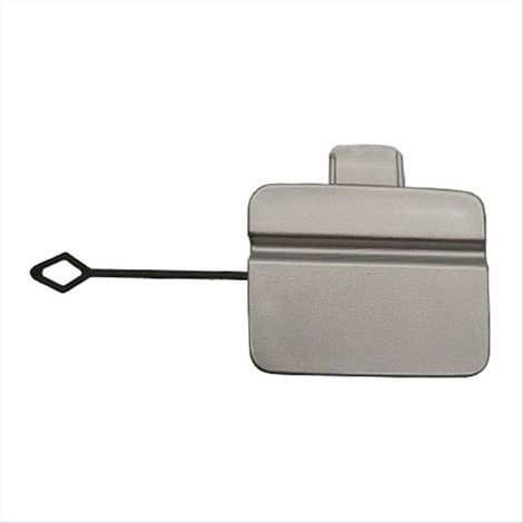 Cache-anneau de remorquage de pare-chocs arrière 51127187542 pour BMW Série 3 E90, couleur argent (1/5)