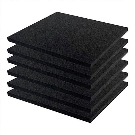 Lot de 6 coussinets en mousse de polyuréthane pour emballage de boîtes à outils, 40 x 30 x 3 cm (1/5)
