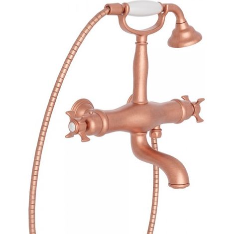 Mélangeur bain-douche thermostatique CHAMBORD Or rose brossé - CRISTINA ONDYNA CN18234P
