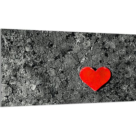 Protector de cristal para encimera 90x52 Corazón (1/5)