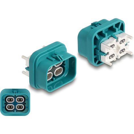 Delock HDMTD cuÃ¡druple macho para PCB Clase de protecciÃ³n IP67 / IP69K