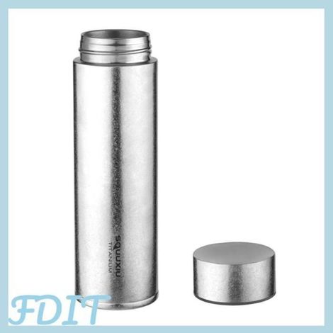 Bouteille Isolée - Double Paroi Vide - 450 ml - Pour Voyage et Sport - Titane Pur - 1 Pièce (1/5)
