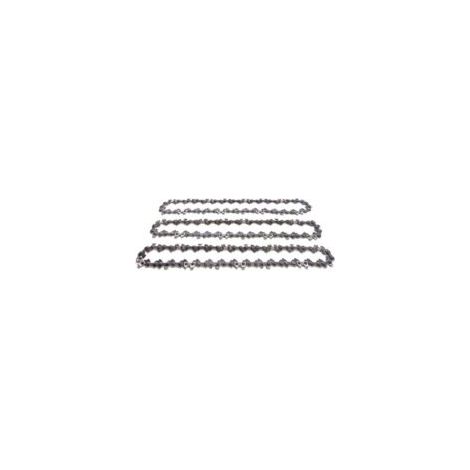 Chaine tronconneuse 62 maillons Lot de 3 chaînes de tronçonneuse 45cm 3/8" entraîneurs Pour guide-chaîne de 1,3 mm Chaîne pour tronçonneuse (1/5)