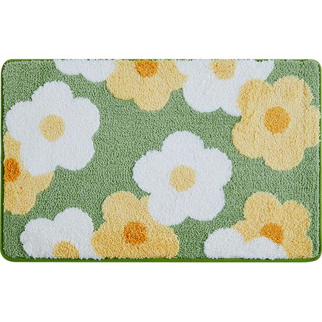 Tappetino da bagno carino, tappetino da bagno antiscivolo, morbido tappetino da doccia, tappetino da pavimento divertente in microfibra assorbente, 40x60 cm (1/5)