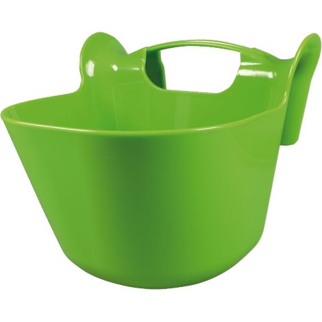 Mangeoire portative 13.5 litres, verte (1/2)