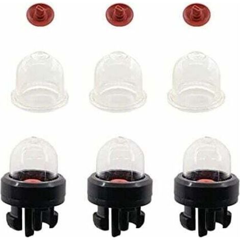 Set of 3 primer pumps for Stihl FS38 FS40 FS45 FS50 FS55 FS75 FS80 FS85 chainsaws – Easy starting – Compatible with Ryobi, McCulloch, and Husqvarna (1/5)