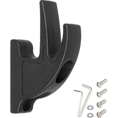 2 Crochets,Accessoires Trottinette,Aluminium,Noir,Compatible Xiaomi M365 Pro