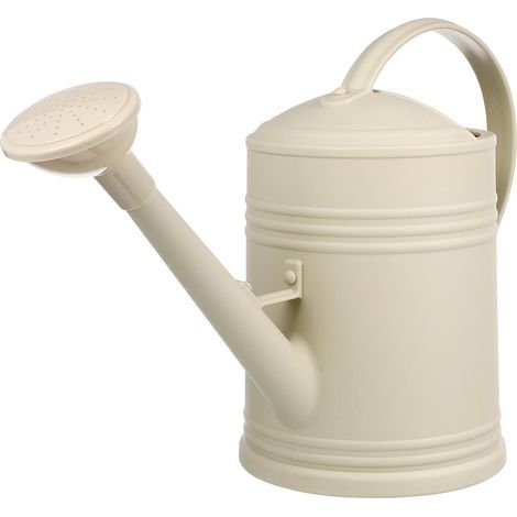 Arrosoir à Fleurs Blanc en Plastique 2000ml Long Bec et Colonne d'eau Délicate pour Arrosage Jardin et Intérieur (1/5)