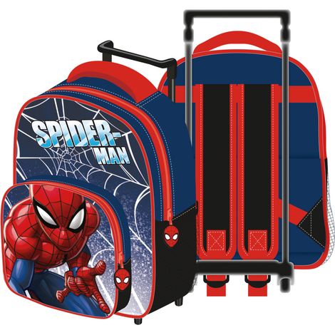 Sac à Roulettes - Spiderman - 24X36X12CM