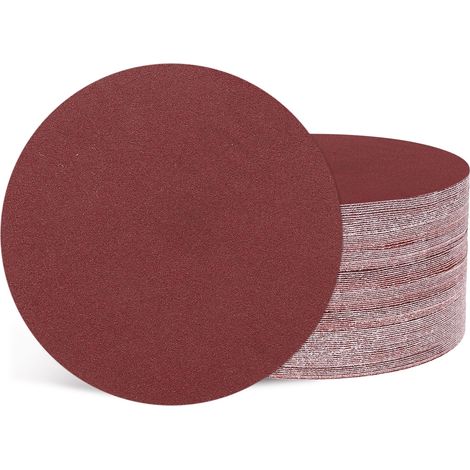 100 Pcs Disques À Poncer 76 mm 1000 Grain Papier De Verre Rouge (1/5)