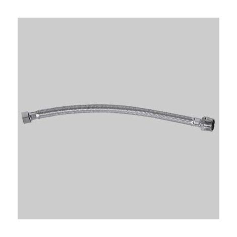 FLESSIBILE IN ACCIAIO GIGANTE F 3/8 X M 1/2 - cm 20