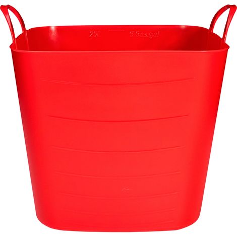 Panier d'histoire de vie grand 40l rouge (1/5)