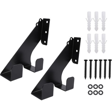 2 supports muraux tronçonneuse 009 011 200t – 201t 024 026 360 362 044 660 661 robuste antirouille suspension organisateur, rangement (1/5)
