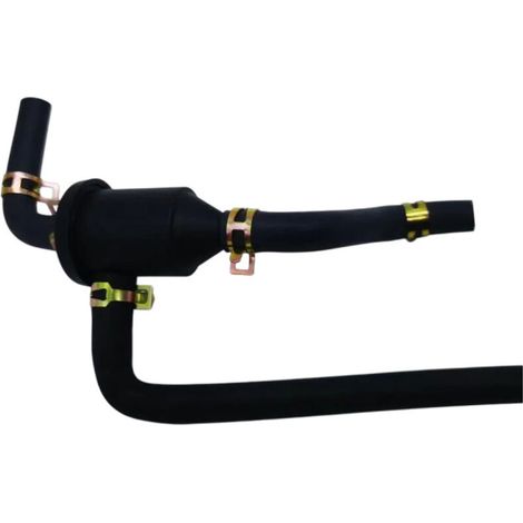 Le séparateur huile-eau pour tuyau d'échappement de Zongshen destiné aux motos à trois roues est adapté aux moteurs Haixiao Hanwei, séparant l'huile et l'eau des gaz d'échappement du carter et réduisa (1/3)