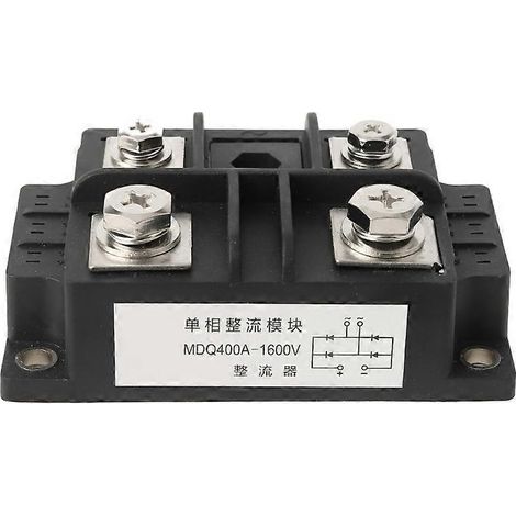 Module de pont redresseur monophasé MDQ 400A 1600V à quatre bornes de connexion (1/5)