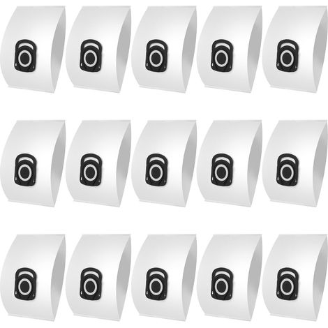 15 Sacs à Poussière pour Rowenta,sacs d'aspirateur pour Rowenta Compact Power, Power XXL,X-Trem Power & Silence Force RO64xx, RO63xx, RO68xx,RO39xx,Hygiene +(ZR200520 ZR200720 ZR200920) (1/5)