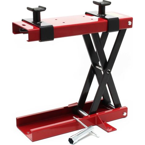 Sollevatore/mini sollevatore per moto con supporto da tavolo di montaggio fino a 500 kg 160002912