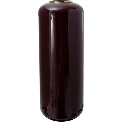 Vase Design "Touna" 81cm Violet & Or (1/2)