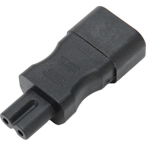 Lot de 5 adaptateurs secteur IEC320 C14 vers IEC320 C7 pour ordinateur portable, onduleur et serveur PDU. (1/4)