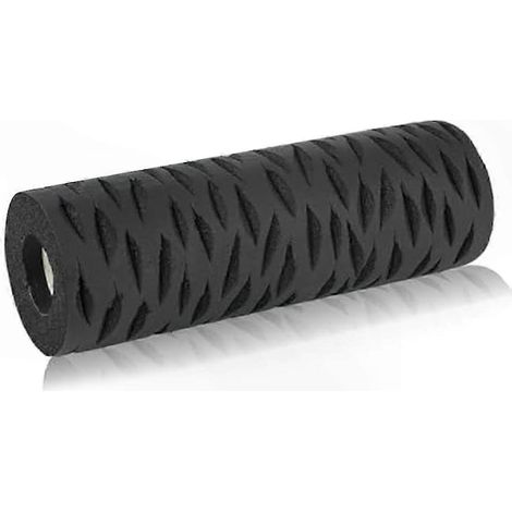 Rouleau à texture 9" pour enduit de plâtre, applicateur de motifs pour murs et plafonds, outil de peinture décorative aspect écorce d'arbre (1/5)
