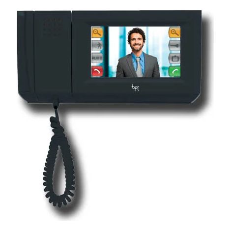 came bpt poste de concierge avec combiné lcd noir mitho sb nf 62940020 (1/3)