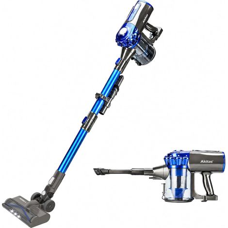 V8 Aspirateur Balai sans Fil 3en1 à Main et Vertical Léger 22,2V 150 W Batterie Lithium Rechargeable pour Sol, Tapis, Poils d'animaux (1/5)
