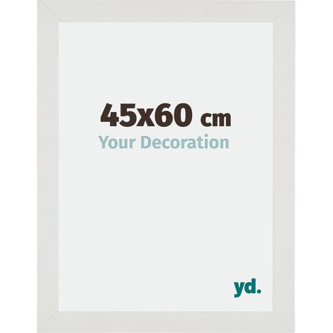 Cadre Puzzle 45x60 cm - Blanc Mat - MDF - Mura. (1/5)