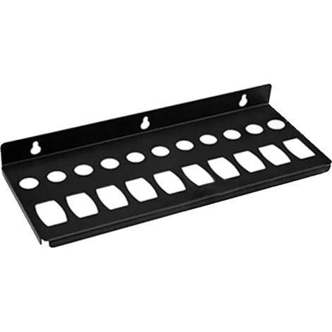 Organisateur d'outils en métal pour tournevis, pinces et clés, support mural pour outils d'atelier, de maison ou de garage. (1/5)