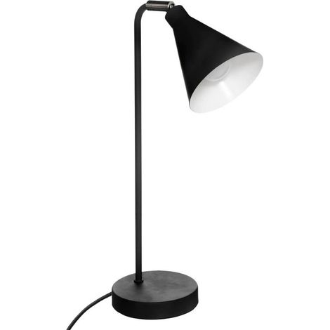Lampe à poser en Métal Noir H 45.5 cm - Atmosphera (1/5)