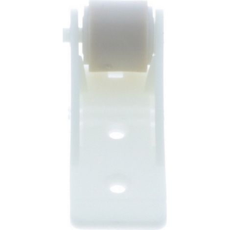 Cyclingcolors – Guide de tablier PVC pour volet roulant – Galet anti-flexion à visser 65x25mm – Installation facile en menuiserie – Pour coffre et fenêtres (1/2)