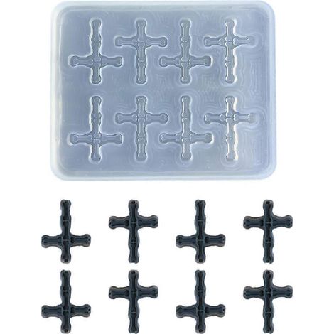 Silikon-Treibsandform zur Herstellung von Schmuck, Anhängern und Schlüsselanhängern.