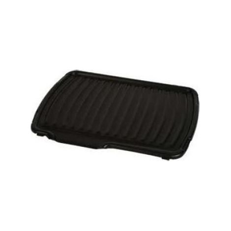 Plaque Grill Viande - 31,8 x 25 cm - Antiadhésif - Compatible Grill Rowenta Tefal Classic TS-01035590 - 2200 W